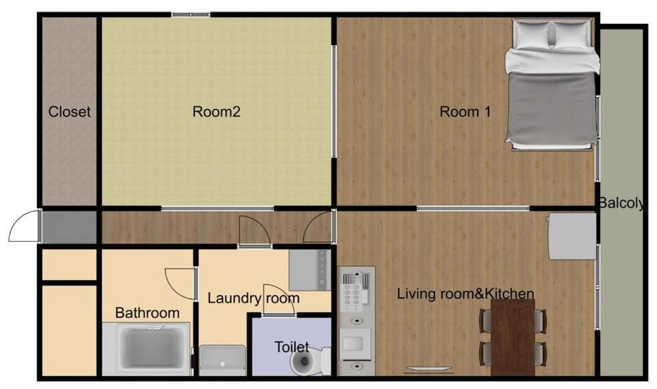 Mori Apartment Dotonbori 2Dk Osaka Exterior photo